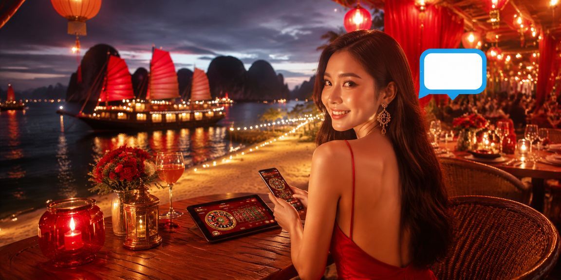 Khung cảnh Vịnh Hạ Long gắn với trải nghiệm giải trí VIP và cà phê buổi sáng