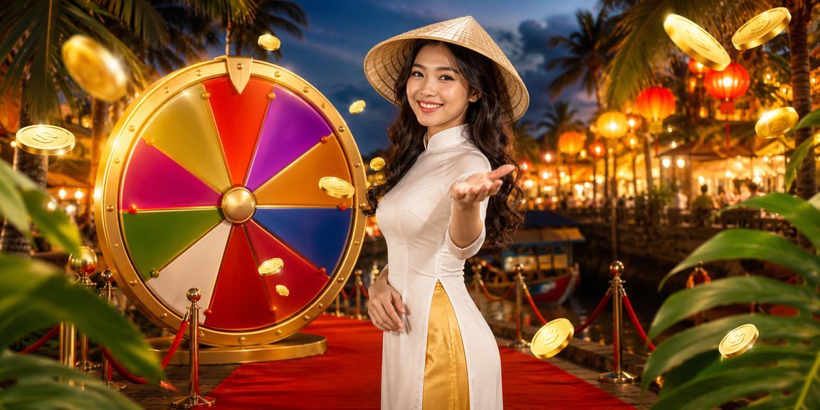 Màn hình roulette live casino tại chợ đêm Huế — trải nghiệm casino trực tuyến
